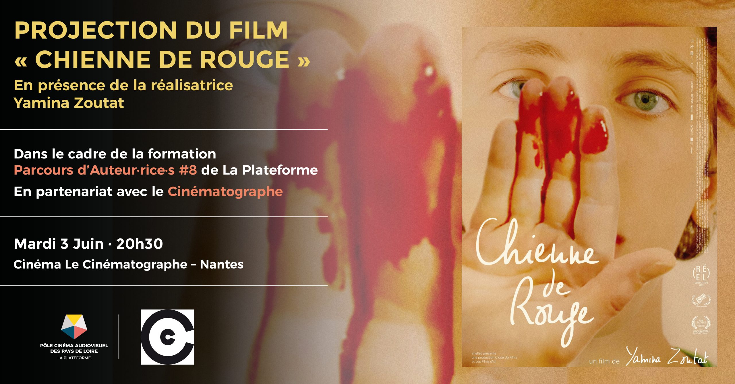 PROJECTION & RENCONTRE - Yamina Zoutat